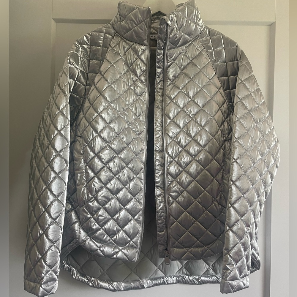 Athleta metallic jacket